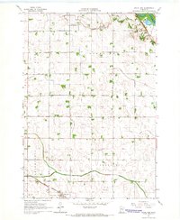 Download a high-resolution, GPS-compatible USGS topo map for Hazel Run, MN (1966 edition)