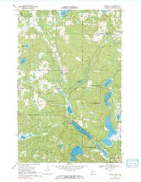 preview thumbnail of historical topo map of Clearwater County, MN in 1969