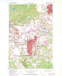 Download a high-resolution, GPS-compatible USGS topo map for Hibbing, MN (1971 edition)