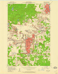 Download a high-resolution, GPS-compatible USGS topo map for Hibbing, MN (1959 edition)