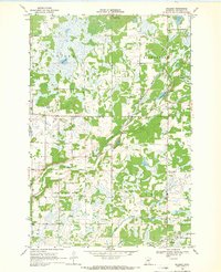 Download a high-resolution, GPS-compatible USGS topo map for Hillman, MN (1970 edition)