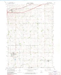 Download a high-resolution, GPS-compatible USGS topo map for Hills, MN (1982 edition)