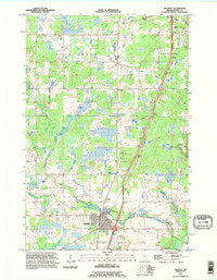 Download a high-resolution, GPS-compatible USGS topo map for Hinckley, MN (1995 edition)