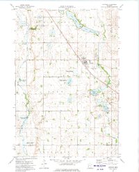 Download a high-resolution, GPS-compatible USGS topo map for Hoffman, MN (1975 edition)