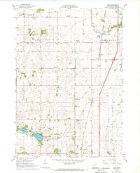 Download a high-resolution, GPS-compatible USGS topo map for Hope, MN (1969 edition)
