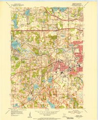Download a high-resolution, GPS-compatible USGS topo map for Hopkins, MN (1956 edition)