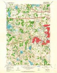 Download a high-resolution, GPS-compatible USGS topo map for Hopkins, MN (1964 edition)