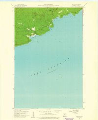 Download a high-resolution, GPS-compatible USGS topo map for Hovland, MN (1961 edition)