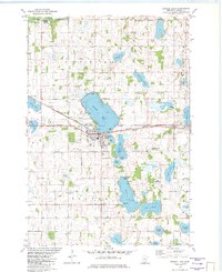 Download a high-resolution, GPS-compatible USGS topo map for Howard Lake, MN (1982 edition)