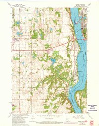 Download a high-resolution, GPS-compatible USGS topo map for Hudson, MN (1973 edition)