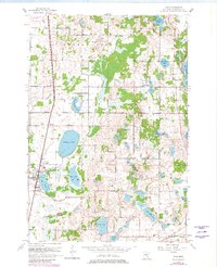 Download a high-resolution, GPS-compatible USGS topo map for Hugo, MN (1981 edition)