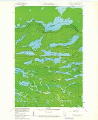 Download a high-resolution, GPS-compatible USGS topo map for Hungry Jack Lake, MN (1962 edition)