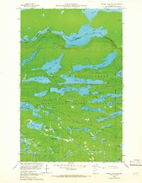 Download a high-resolution, GPS-compatible USGS topo map for Hungry Jack Lake, MN (1965 edition)
