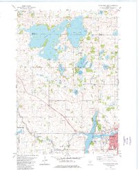 Download a high-resolution, GPS-compatible USGS topo map for Hutchinson West, MN (1982 edition)