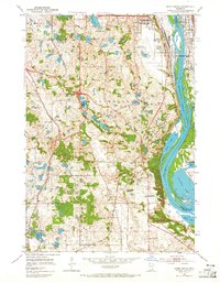 Download a high-resolution, GPS-compatible USGS topo map for Inver Grove, MN (1965 edition)