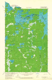 Download a high-resolution, GPS-compatible USGS topo map for Iron Lake, MN (1965 edition)