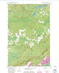 Download a high-resolution, GPS-compatible USGS topo map for Isaac Lake, MN (1985 edition)