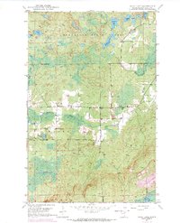 Download a high-resolution, GPS-compatible USGS topo map for Isaac Lake, MN (1971 edition)