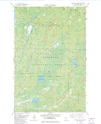 Download a high-resolution, GPS-compatible USGS topo map for Isabella Station, MN (1982 edition)