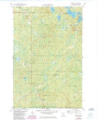 Download a high-resolution, GPS-compatible USGS topo map for Isabella, MN (1985 edition)