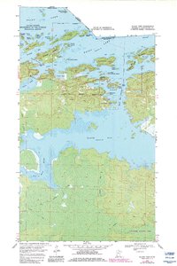 Download a high-resolution, GPS-compatible USGS topo map for Island View, MN (1983 edition)