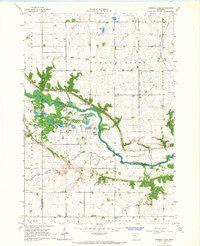 Download a high-resolution, GPS-compatible USGS topo map for Iverson Lake, MN (1966 edition)