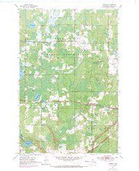 Download a high-resolution, GPS-compatible USGS topo map for Iverson, MN (1971 edition)