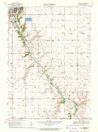 Download a high-resolution, GPS-compatible USGS topo map for Jackson, MN (1972 edition)