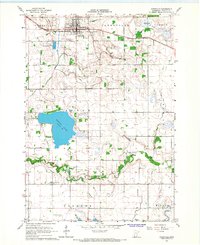Download a high-resolution, GPS-compatible USGS topo map for Janesville, MN (1967 edition)