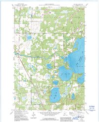 Download a high-resolution, GPS-compatible USGS topo map for Jenkins, MN (1995 edition)