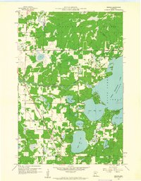 Download a high-resolution, GPS-compatible USGS topo map for Jenkins, MN (1960 edition)