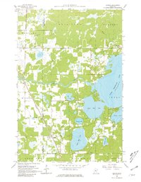Download a high-resolution, GPS-compatible USGS topo map for Jenkins, MN (1981 edition)