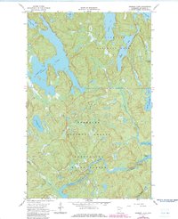 Download a high-resolution, GPS-compatible USGS topo map for Johnson Lake, MN (1983 edition)