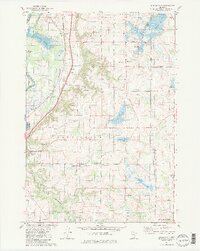 preview thumbnail of historical topo map of Scott County, MN in 1981