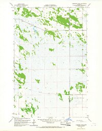 Download a high-resolution, GPS-compatible USGS topo map for Juneberry Ridge, MN (1967 edition)