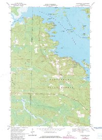 preview thumbnail of historical topo map of St. Louis County, MN in 1969