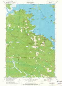 Download a high-resolution, GPS-compatible USGS topo map for Kabetogama, MN (1971 edition)