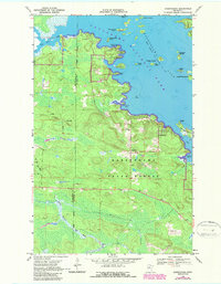 Download a high-resolution, GPS-compatible USGS topo map for Kabetogama, MN (1987 edition)