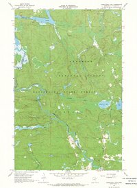 Download a high-resolution, GPS-compatible USGS topo map for Kabustasa Lake, MN (1969 edition)