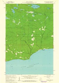 Download a high-resolution, GPS-compatible USGS topo map for Kadunce Creek, MN (1961 edition)