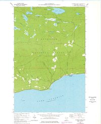 Download a high-resolution, GPS-compatible USGS topo map for Kadunce River, MN (1978 edition)