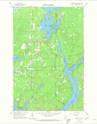 Download a high-resolution, GPS-compatible USGS topo map for Kangas Bay, MN (1974 edition)