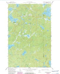 Download a high-resolution, GPS-compatible USGS topo map for Kawishiwi Lake, MN (1986 edition)
