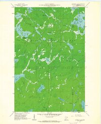 Download a high-resolution, GPS-compatible USGS topo map for Kawishiwi Lake, MN (1962 edition)