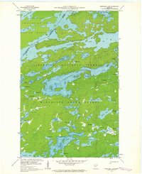 Download a high-resolution, GPS-compatible USGS topo map for Kekekabic Lake, MN (1962 edition)