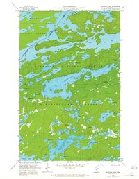 Download a high-resolution, GPS-compatible USGS topo map for Kekekabic Lake, MN (1965 edition)