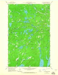 Download a high-resolution, GPS-compatible USGS topo map for Kelso Mountain, MN (1965 edition)