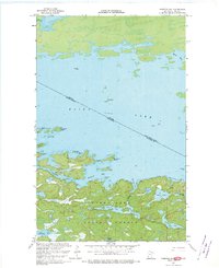 Download a high-resolution, GPS-compatible USGS topo map for Kempton Bay, MN (1970 edition)