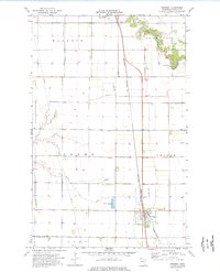 Download a high-resolution, GPS-compatible USGS topo map for Kennedy, MN (1976 edition)
