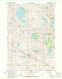 Download a high-resolution, GPS-compatible USGS topo map for Kensington, MN (1988 edition)